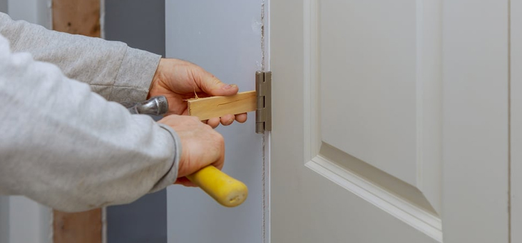 fiberglass entry door repair in Malibu